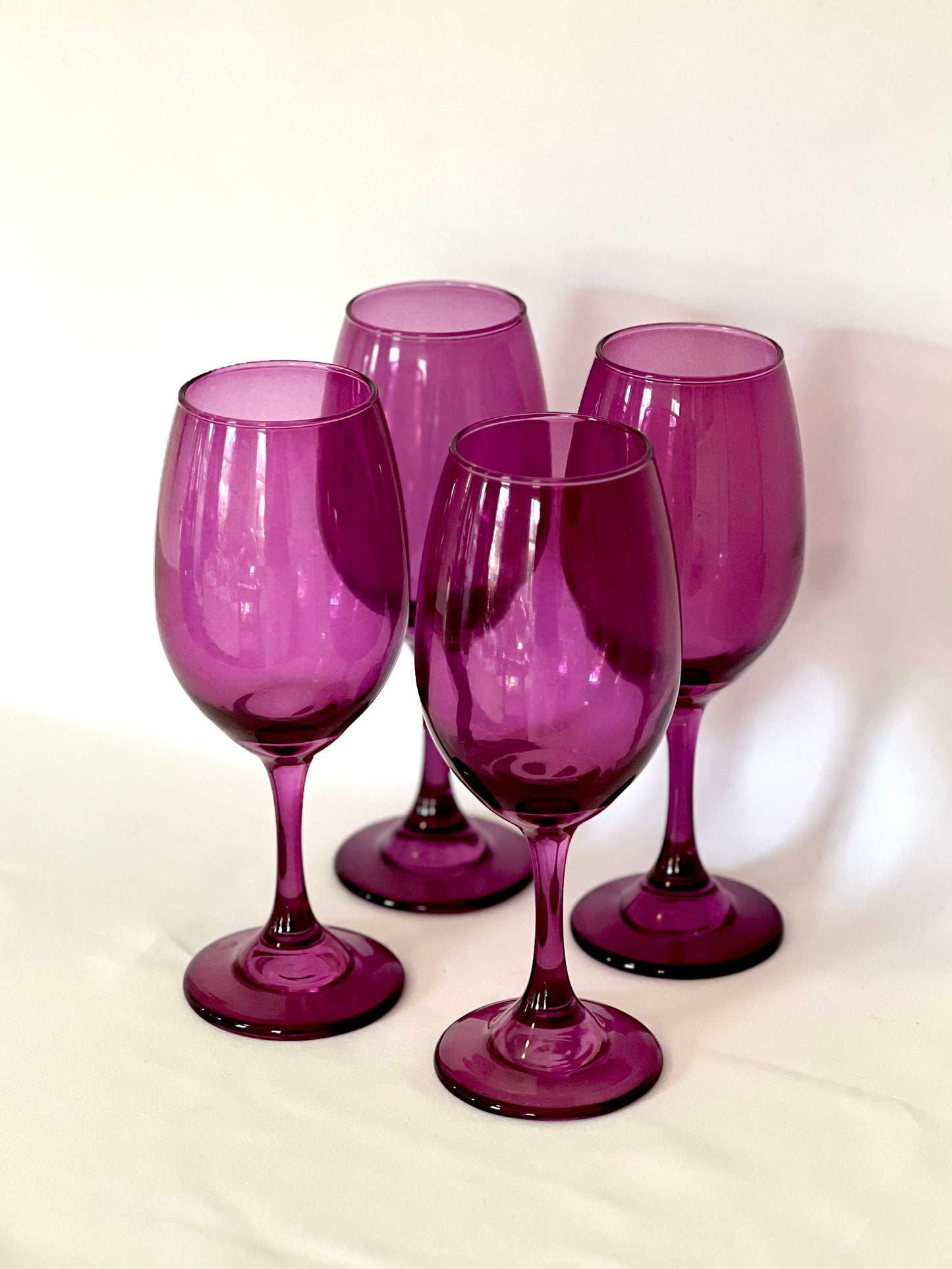 Amethyst Stemware Set