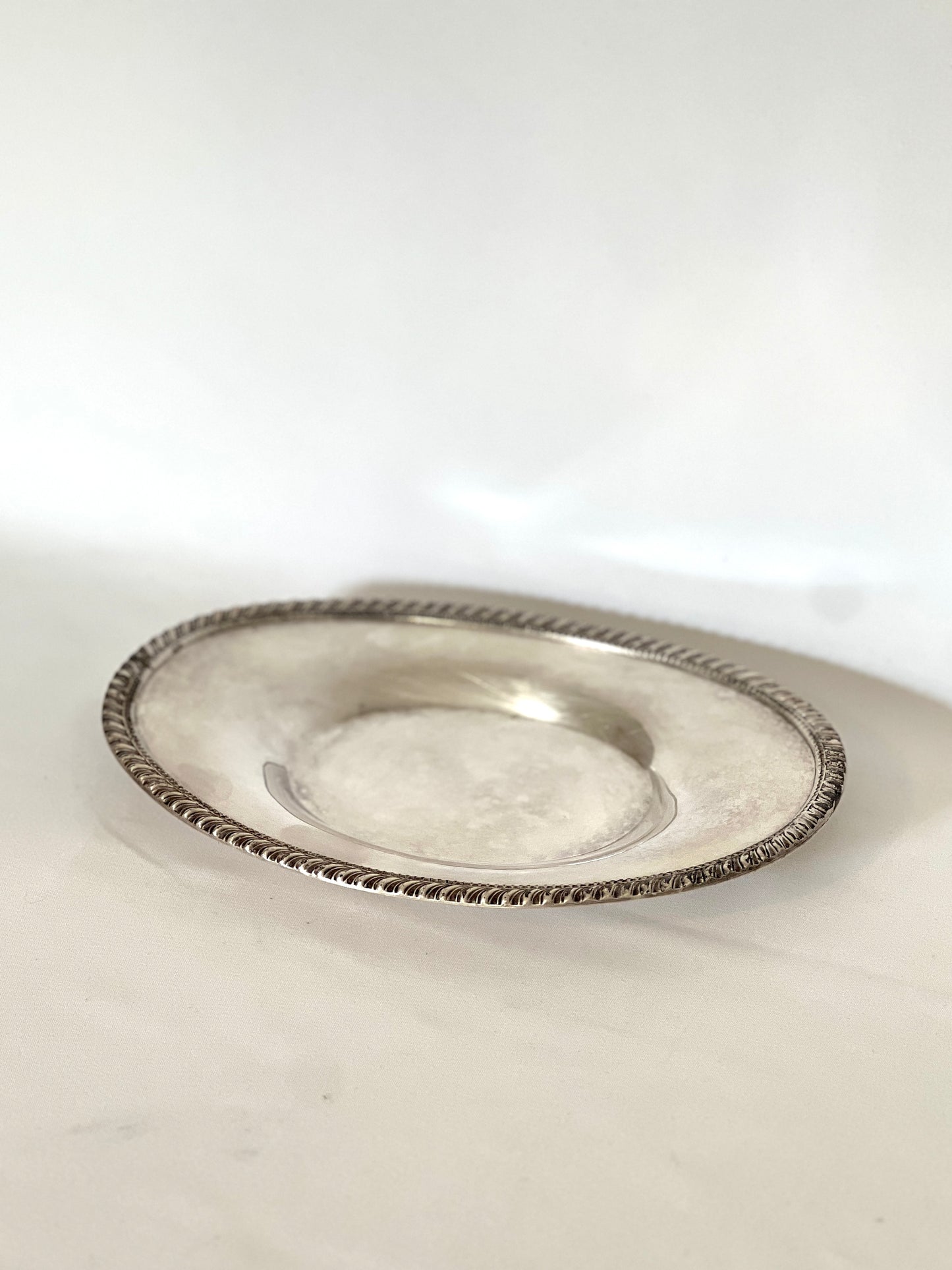 Burche Silver Corp Silverplate Tray
