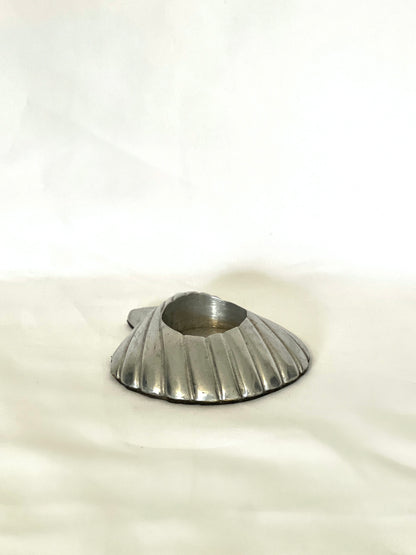 Pewter Seashell Tealight Candleholder