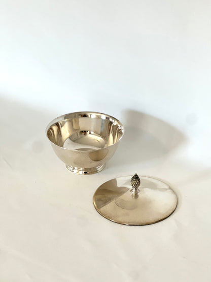 Oneida Paul Revere Silverplated Sugar Bowl