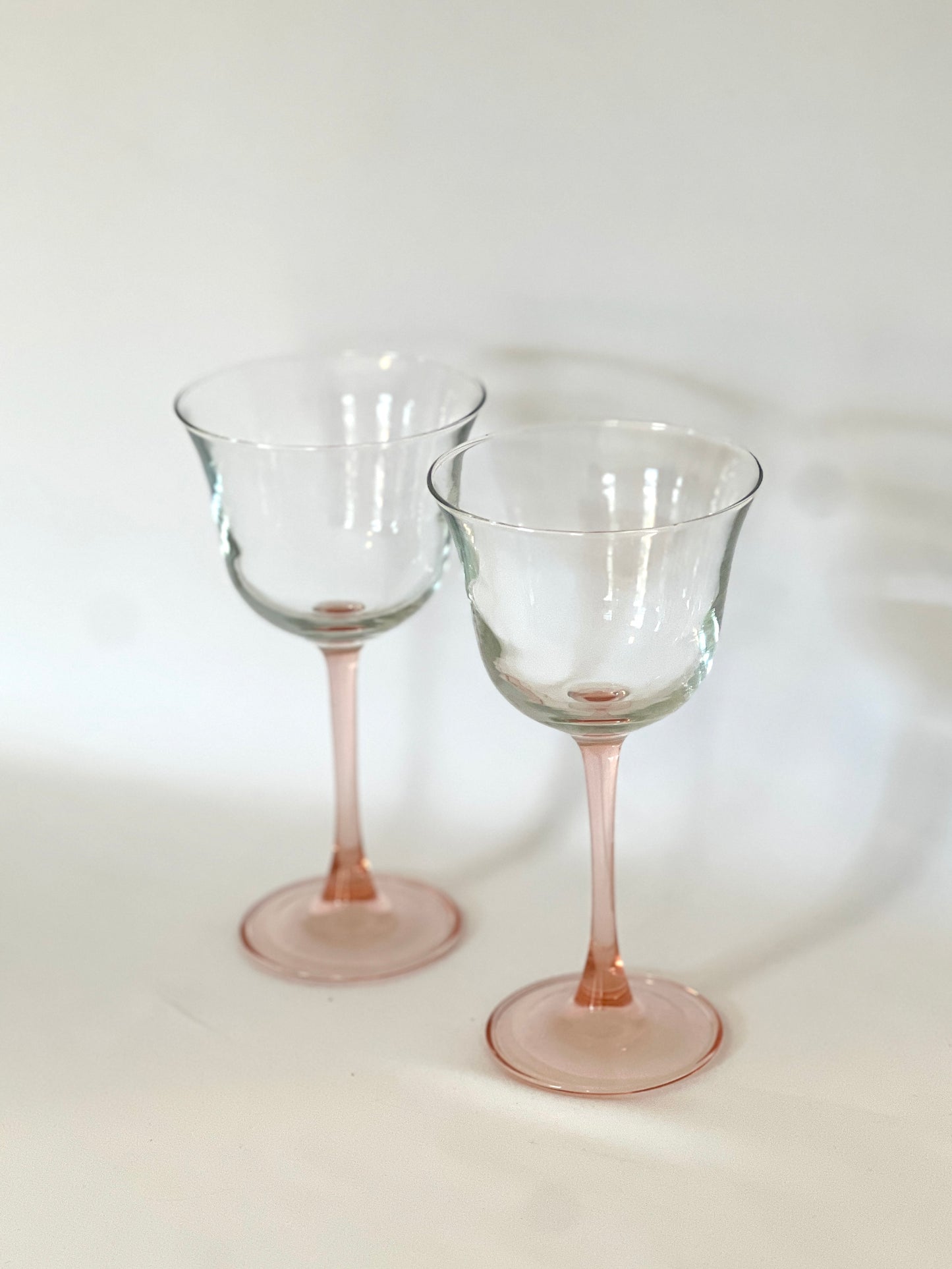 Cristal D'Arques Stemware Pair