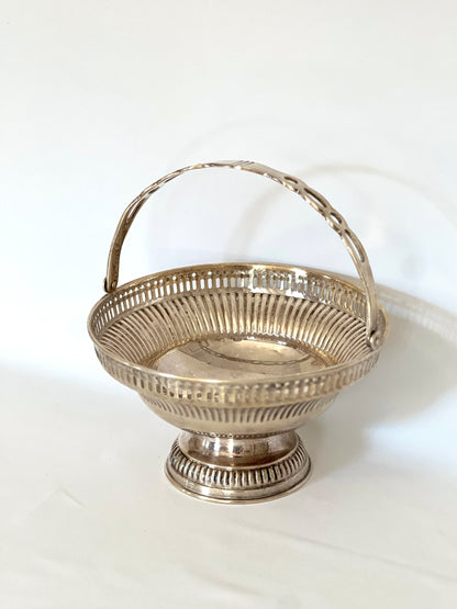 Victorian Silver-Plated Basket