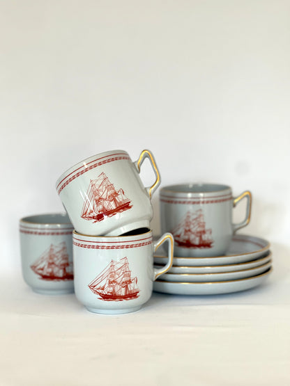 Spode Trade Winds Demitasse Set