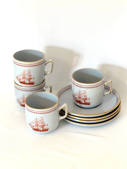 Spode Trade Winds Demitasse Set