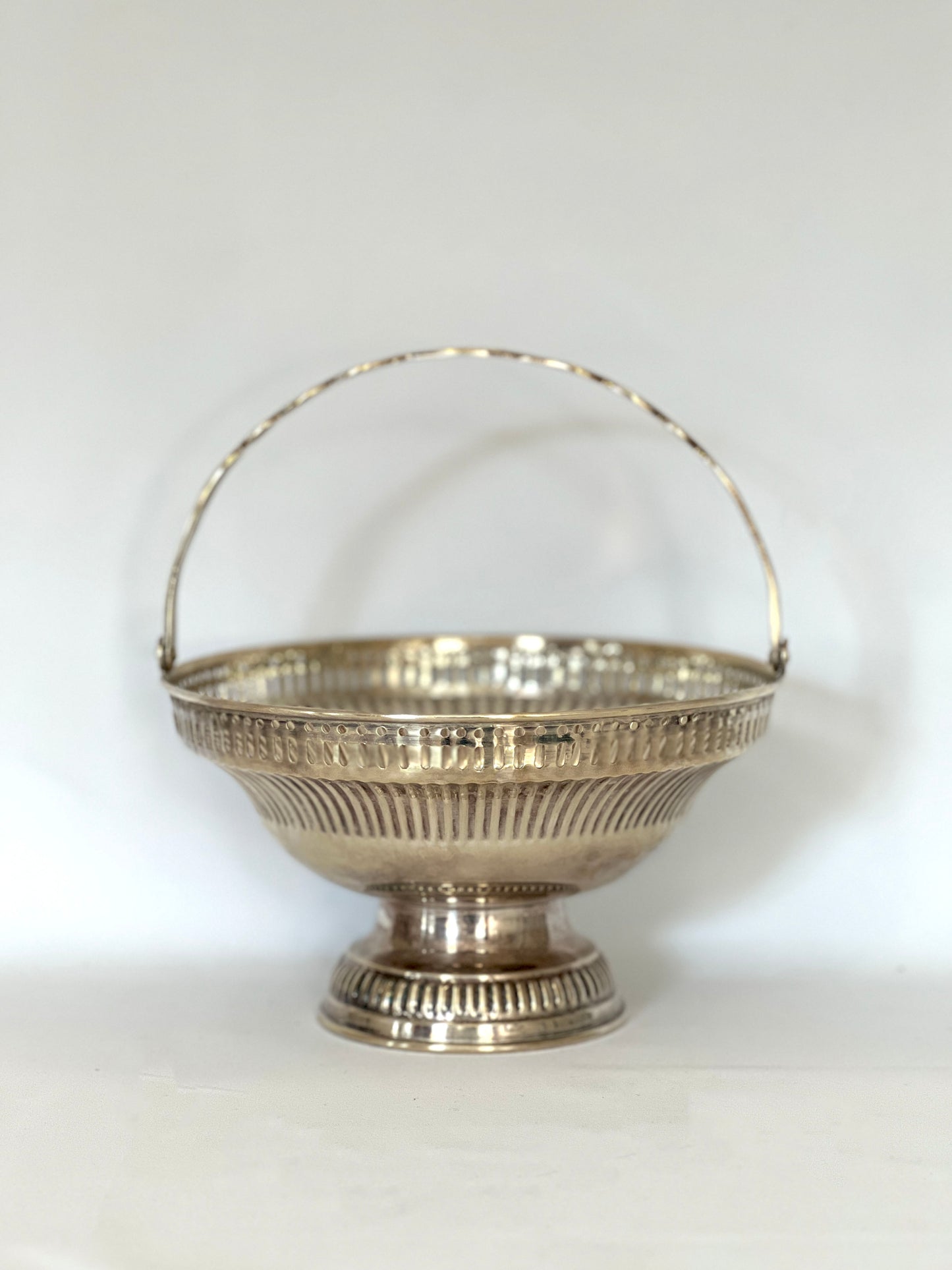 Victorian Silver-Plated Basket