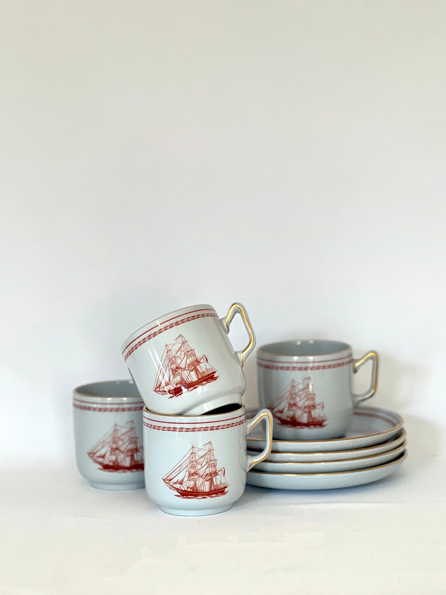 Spode Trade Winds Demitasse Set