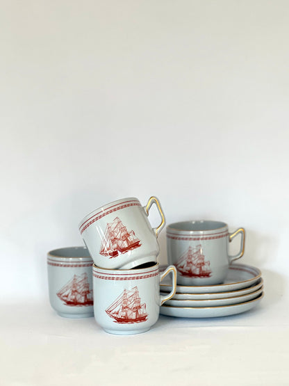 Spode Trade Winds Demitasse Set