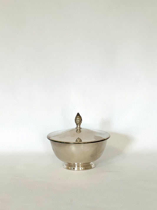 Oneida Paul Revere Silverplated Sugar Bowl